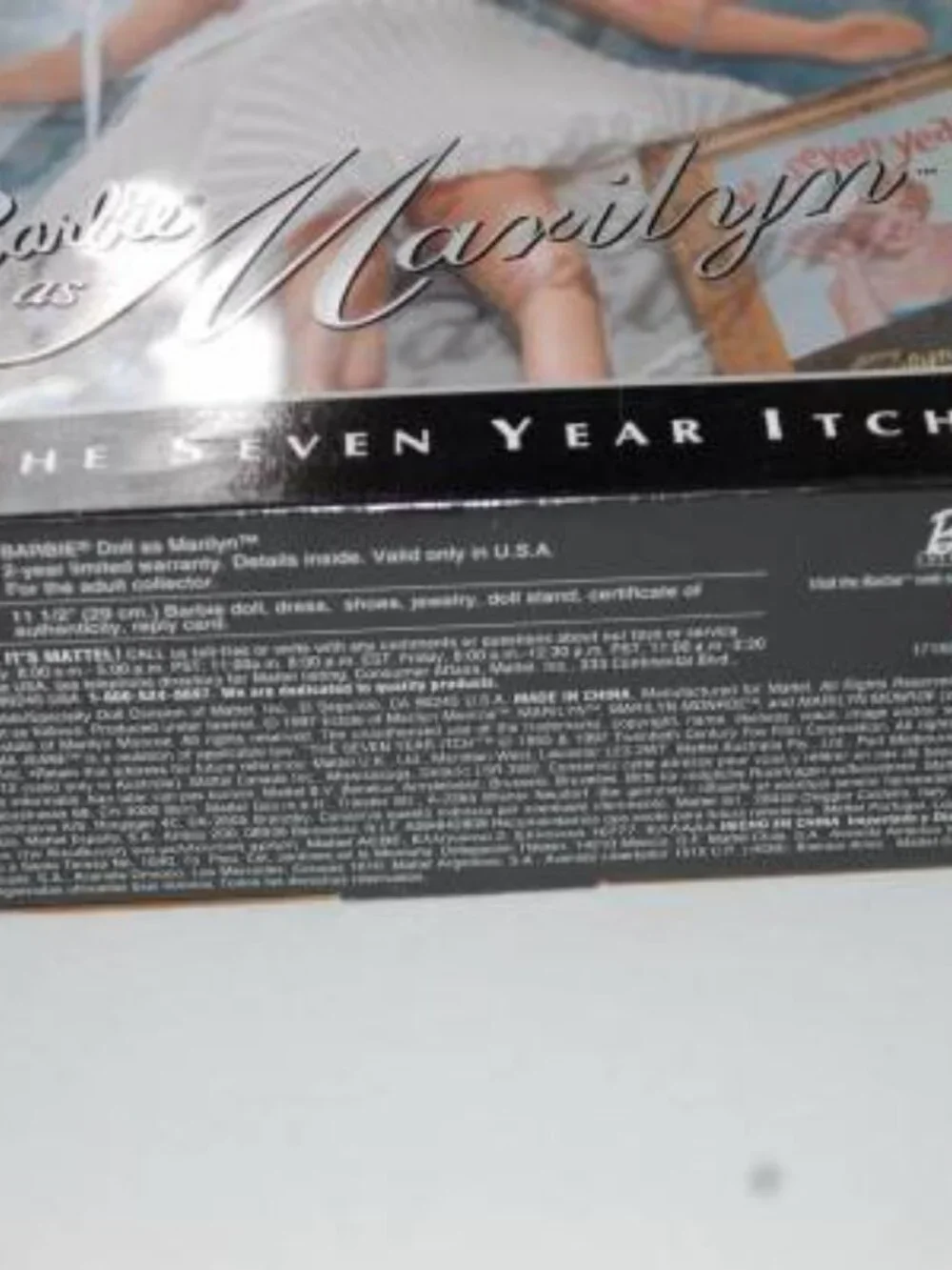 NIB Barbie Marilyn Monroe Seven Year Itch